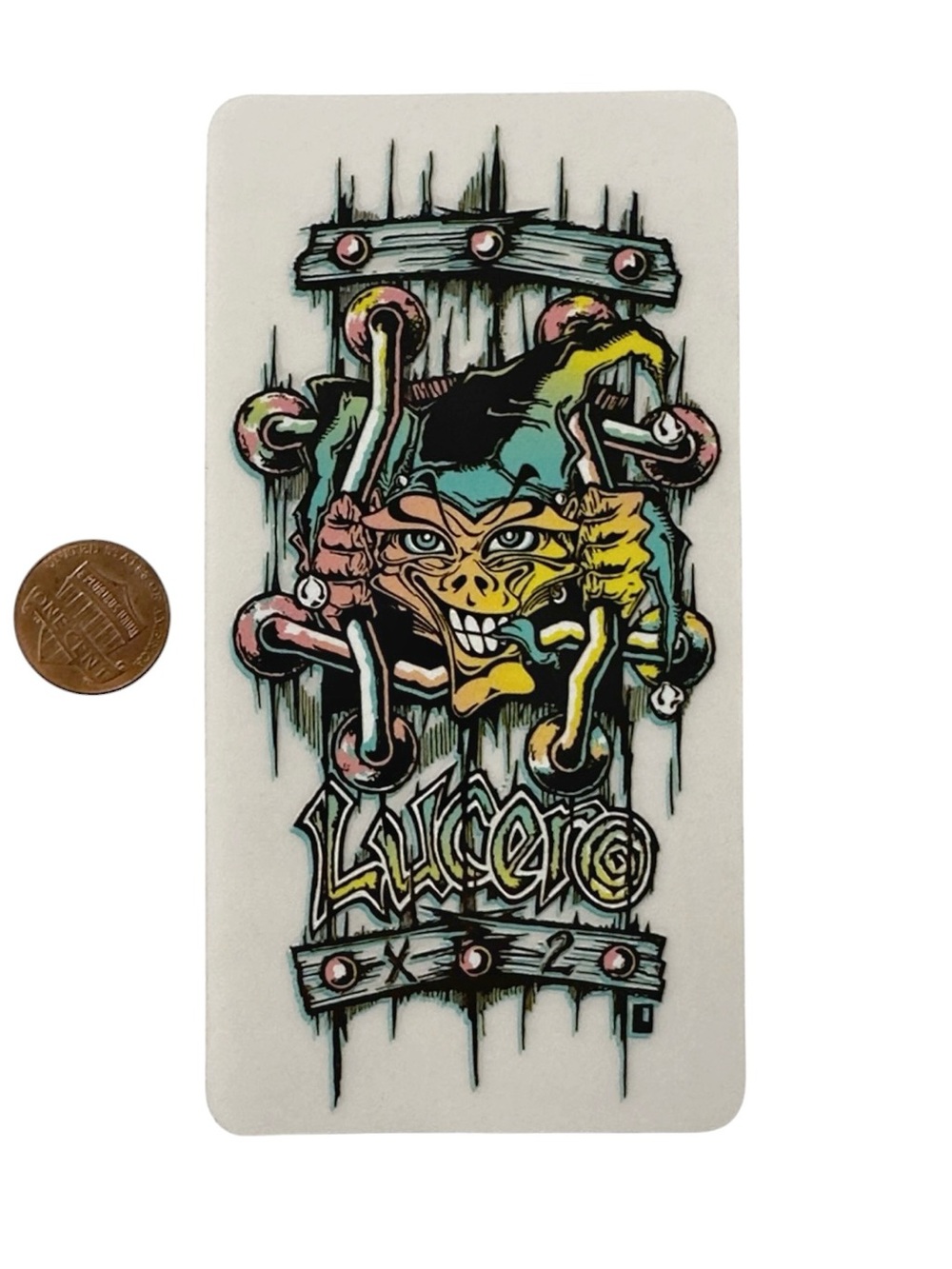 Black Label Emergency John Lucero X2 Skateboard Sticker